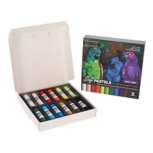 ICON BOX OF 12 SOFT PASTELS