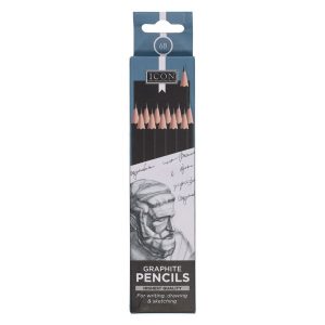 ICON GRAPHITE PENCILS - 6B
