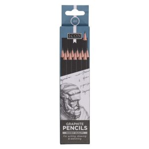ICON GRAPHITE PENCILS - 4H