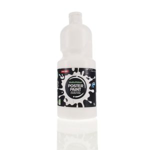WORLD OF COLOUR 1ltr POSTER PAINT - WHITE