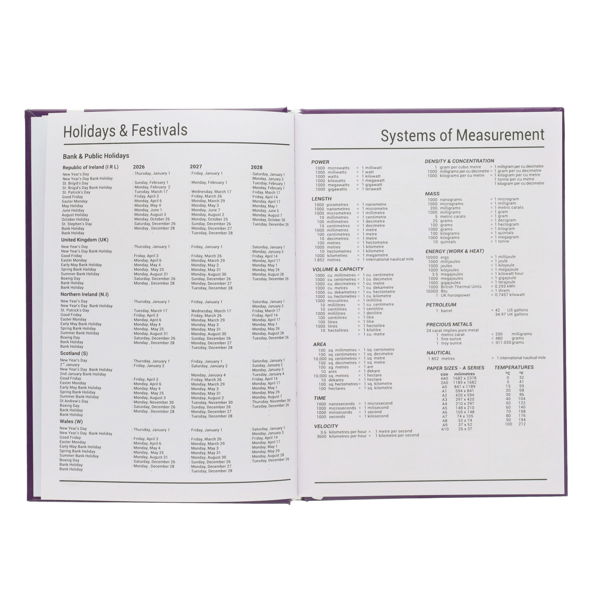 PREMTO PASTEL A5 2026-2027 PAGE A DAY ACADEMIC DIARY - ASST - Image 2