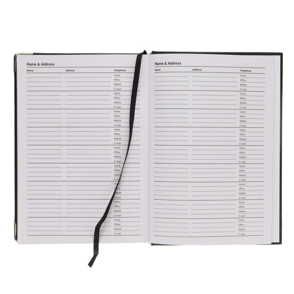 CONCEPT A5 2027 DIARY PAGE A DAY - BLACK - Image 2