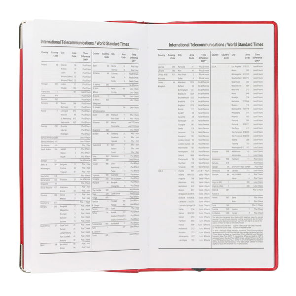 CONCEPT 2027 WEEK TO VIEW EXECUTIVE SLIM DIARY BRIGHT - ASST - Image 2