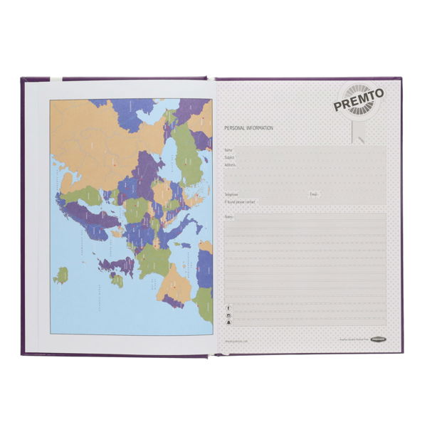 PREMTO A5 2027 PAGE A DAY DIARY - ASST