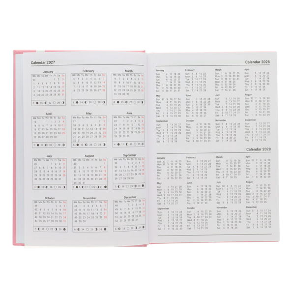 PREMTO PASTEL A5 2027 PAGE A DAY DIARY - ASST - Image 4