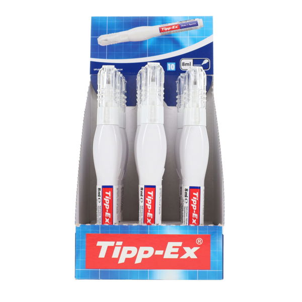 TIPPEX 8ml SHAKE 'N SQUEEZE CORRECTION PEN CDU - Image 2