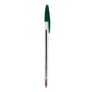 BIC BOX 50 CRISTAL ORIGINAL BALLPOINT PENS - GREEN