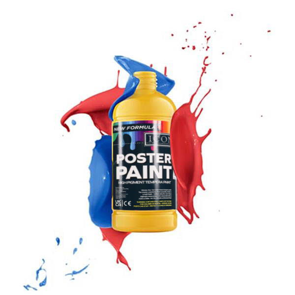 ICON POSTER PAINT 500ml - PINK - Image 4