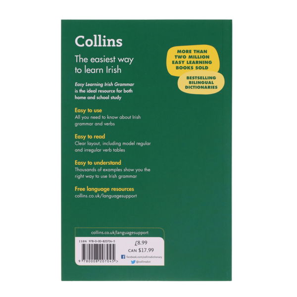 COLLINS EASY LEARNING IRISH GRAMMAR - Image 4