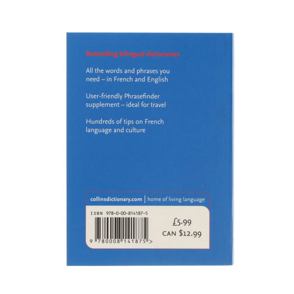 COLLINS GEM DICTIONARY - FRENCH - Image 3