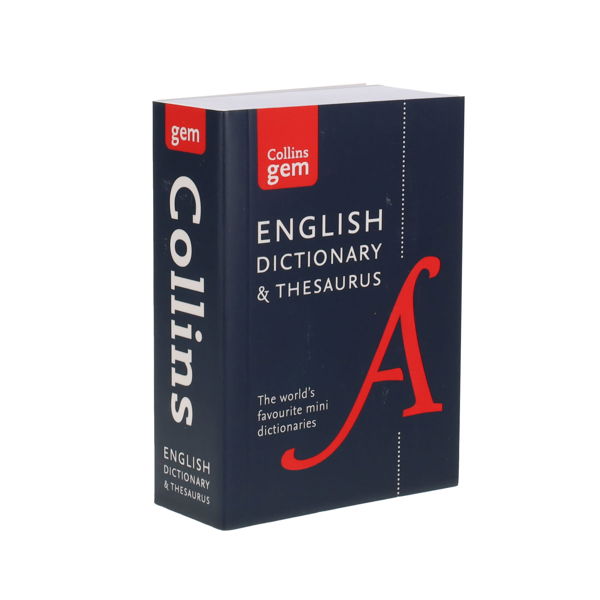 COLLINS GEM DICTIONARY & THESAURUS - ENGLISH