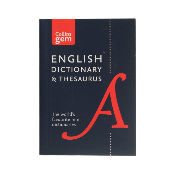 COLLINS GEM DICTIONARY & THESAURUS - ENGLISH - Image 2