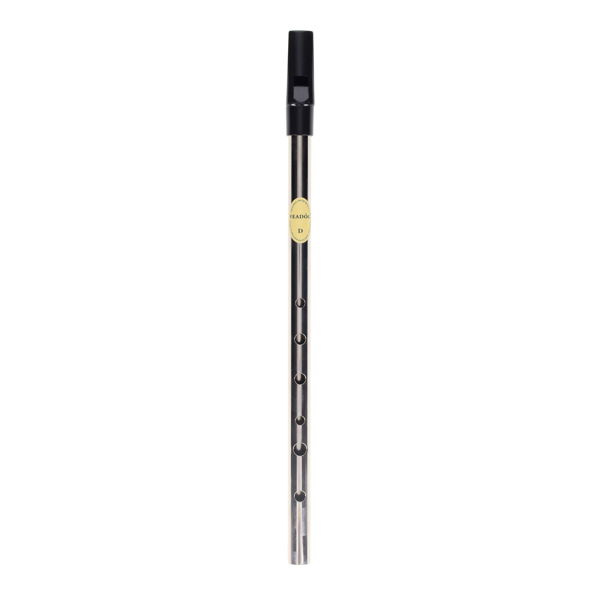 FEADOG TIN WHISTLE - NICKEL BLACK MOUTHPIECE - Image 2