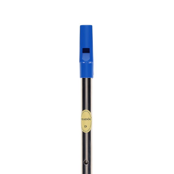 FEADOG TIN WHISTLE - NICKEL BLUE MOUTHPIECE