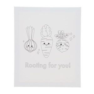 ICON 250x300mm COLOUR MY CANVAS - FRUIT & VEG
