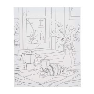 ICON 250x300mm COLOUR MY CANVAS - BREAKFAST CLUB