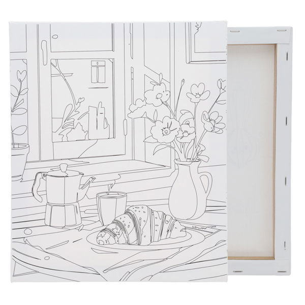 ICON 250x300mm COLOUR MY CANVAS - BREAKFAST CLUB - Image 4