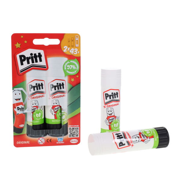 PRITT PKT.2 GLUE STICK - 43G - Image 3
