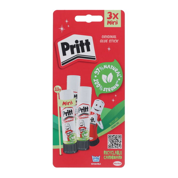 PRITT PKT.3 GLUE STICK - 11G - Image 3