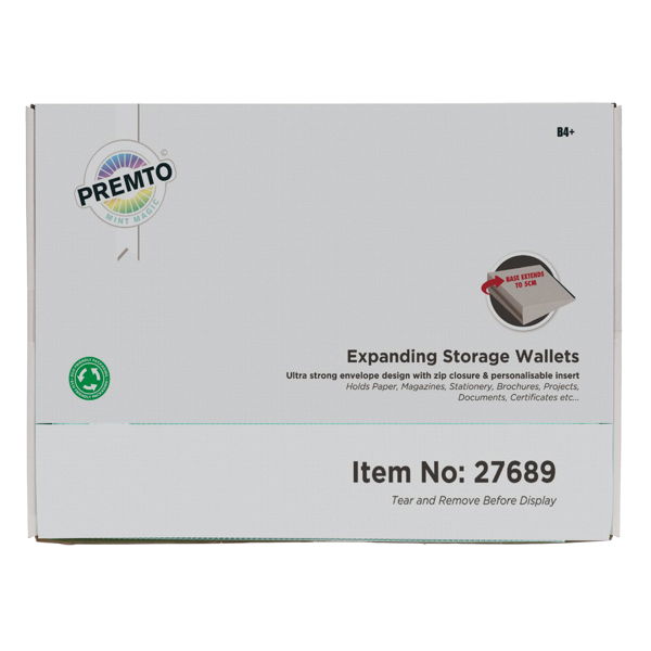PREMTO PASTEL B4+ ULTRAMESH EXPANDING WALLET CDU - MINT MAGIC