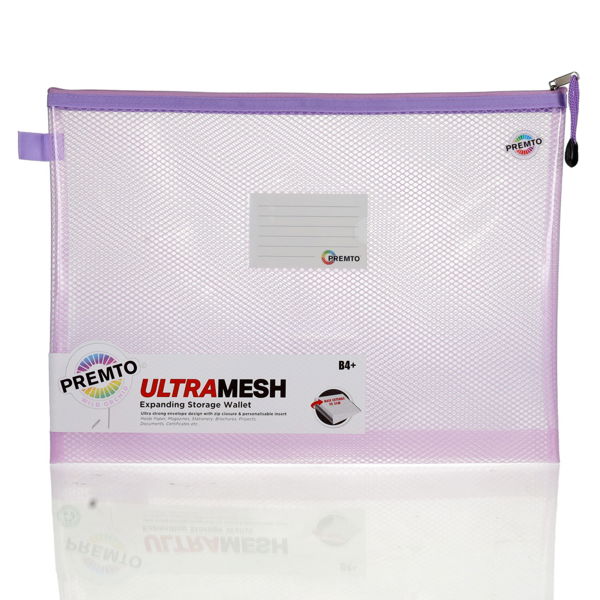 PREMTO PASTEL B4+ ULTRAMESH EXPANDING WALLET CDU - WILD ORCHID - Image 4