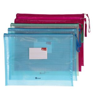 PREMIER UNIVERSAL PKT.5 A4 MESH WALLETS