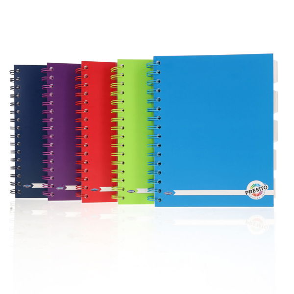 PREMTO A5 250pg PP 5 SUBJECT PROJECT BOOK 5 ASST. - Image 3