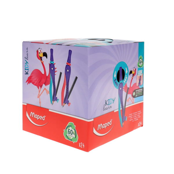 MAPED KIDZ EASY 360* AGILITY COMPASS 2 ASST. CDU - Image 2