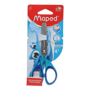 MAPED ESSENTIALS 13cm/5" SOFT GRIP SCISSORS - 3 ASST.