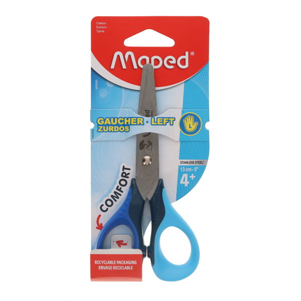 MAPED SENSOFT 13cm/5" LEFT HANDED SCISSORS - ASST - Image 2