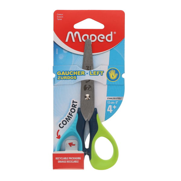 MAPED SENSOFT 13cm/5" LEFT HANDED SCISSORS - ASST - Image 3