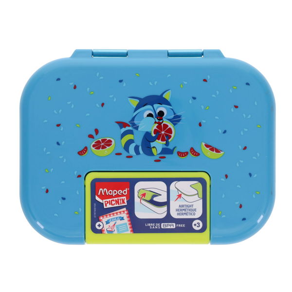 MAPED 900ml MINIZ ECOZEN LUNCH BOX - RACCOON - Image 2