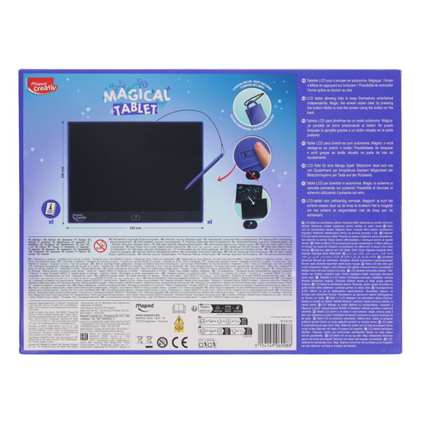 MAPED CREATIV 16" MAGICAL LCD TABLET WITH PEN CDU - Image 3