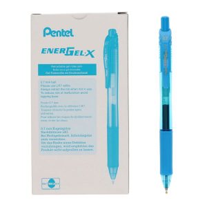 PENTEL ENERGEL-X BL107 0.7mm RETRACTABLE GEL PEN - SKY BLUE