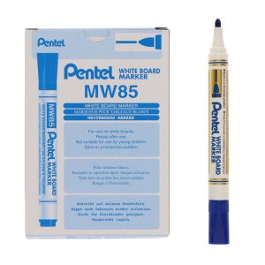 PENTEL MW85 WHITEBOARD MARKER BULLET POINT - BLUE