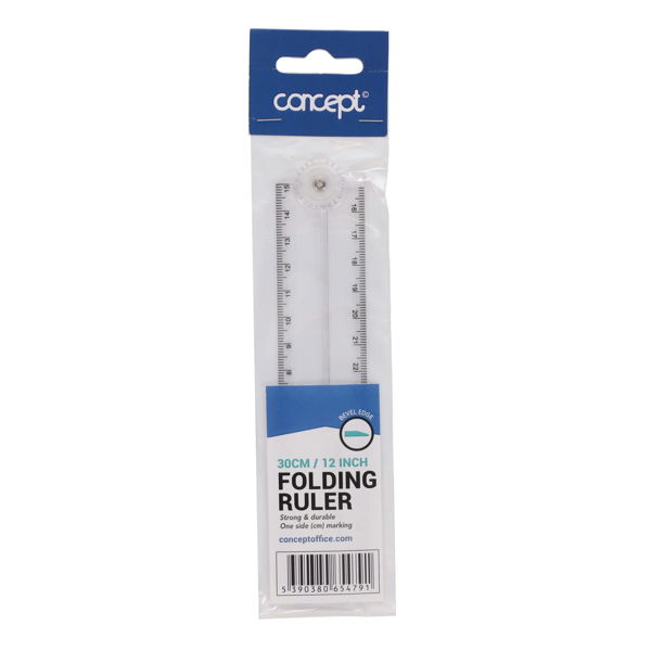 CONCEPT 30CM FOLDING RULER - Image 2