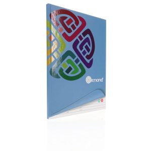 ORMOND A4 160PG HARDBACK NOTEBOOK - 5 ASST.