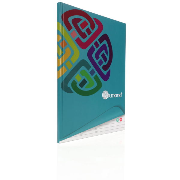 ORMOND A4 160PG HARDBACK NOTEBOOK - 5 ASST. - Image 3