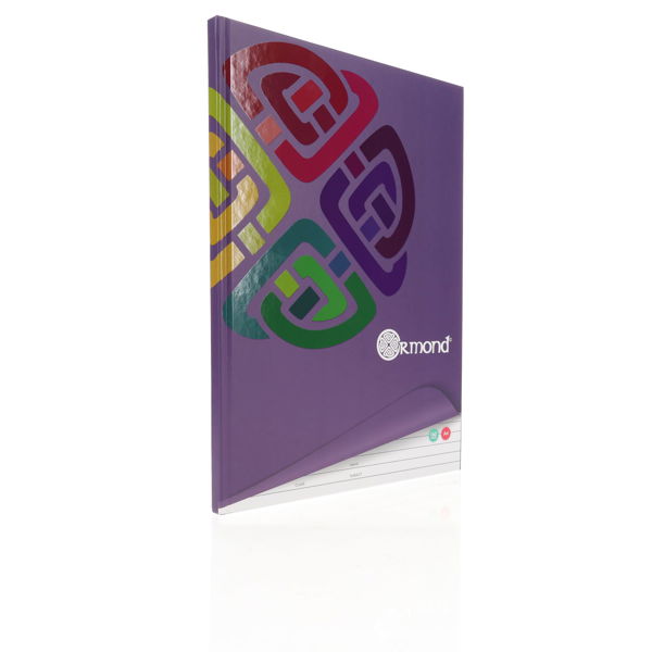 ORMOND A4 160PG HARDBACK NOTEBOOK - 5 ASST. - Image 4