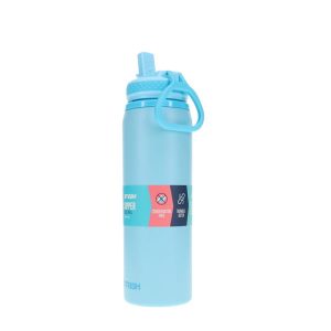 SMASH 700ml STEEL SHELL BOTTLE -BLUE