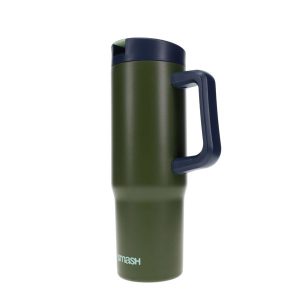 SMASH 860ML STAINLESS STEEL BOTTLE - KHAKI