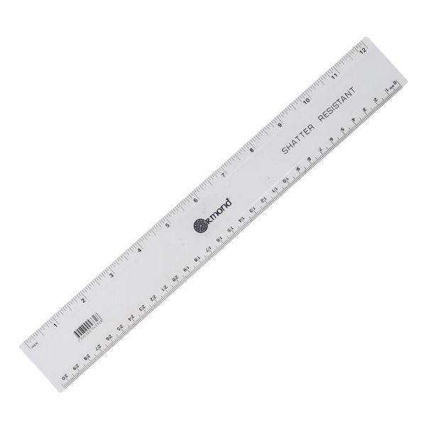 STUDENT SOLUTIONS 12"/30cm SHATTERPROOF RULER CDU - Image 2