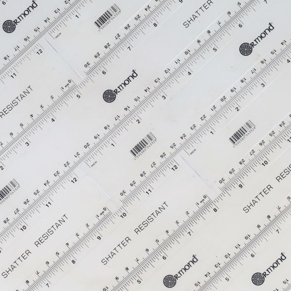 STUDENT SOLUTIONS 12"/30cm SHATTERPROOF RULER CDU - Image 3