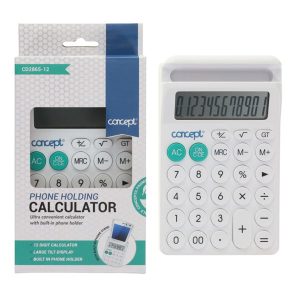 CONCEPT PHONE HOLDING CALCULATOR