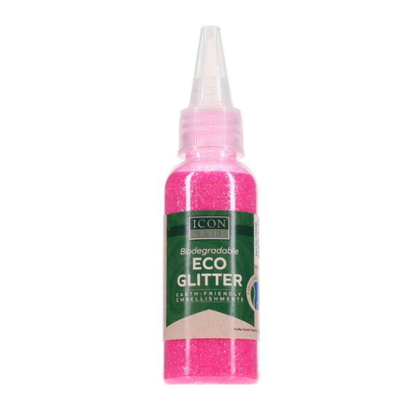 ICON CRAFT BIODEGRADABLE ECO GLITTER CDU 12x35g - 6 COLOURS - Image 4