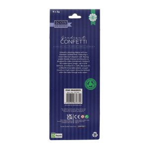 ICON CRAFT GRADIENT CONFETTI STAR - 9x2g