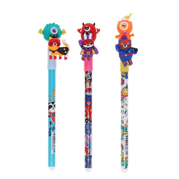 WORLD OF COLOUR COSMIC CRITTERS ERASABLE PENS CDU