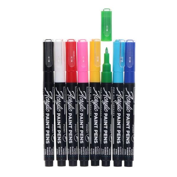 ICON PKT.8 ACRYLIC PAINT PENS - Image 2