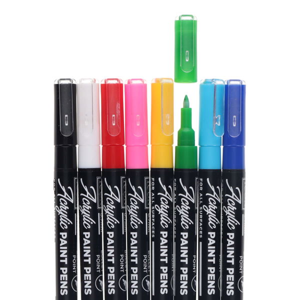ICON PKT.8 ACRYLIC PAINT PENS - Image 3