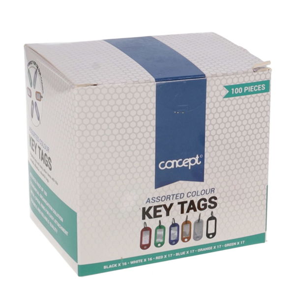 CONCEPT BOX OF 100 KEY TAGS - ASST. - Image 3
